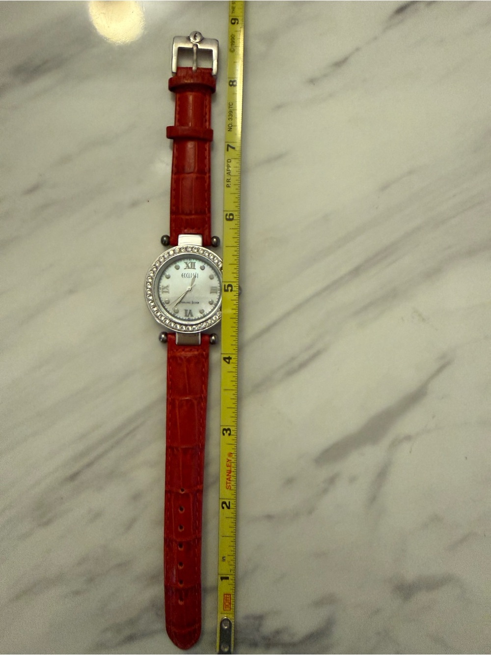 Ecclissi Watch with Mother-of-Pearl dial and Sterling Silver Case - Picture 9 of 10
